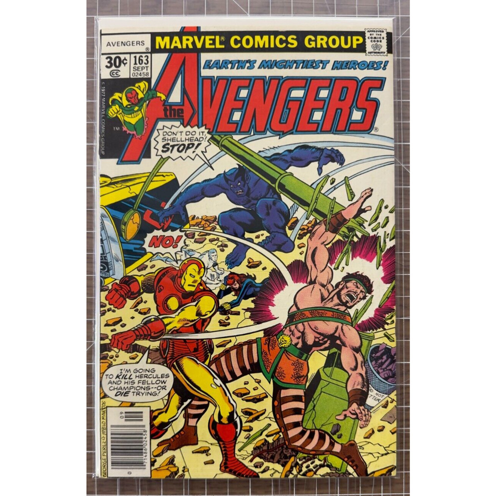 Avengers #163 Marvel Comic 1977 7.0-8.0